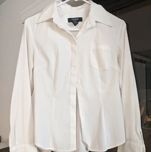 White collared shirt